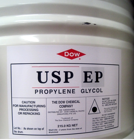 Jual Propylene Glycol USP Grade Dow