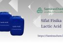 Sifat Fisika Lactic Acid