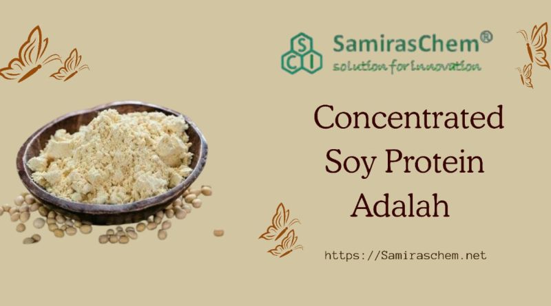Concentrated Soy Protein Adalah