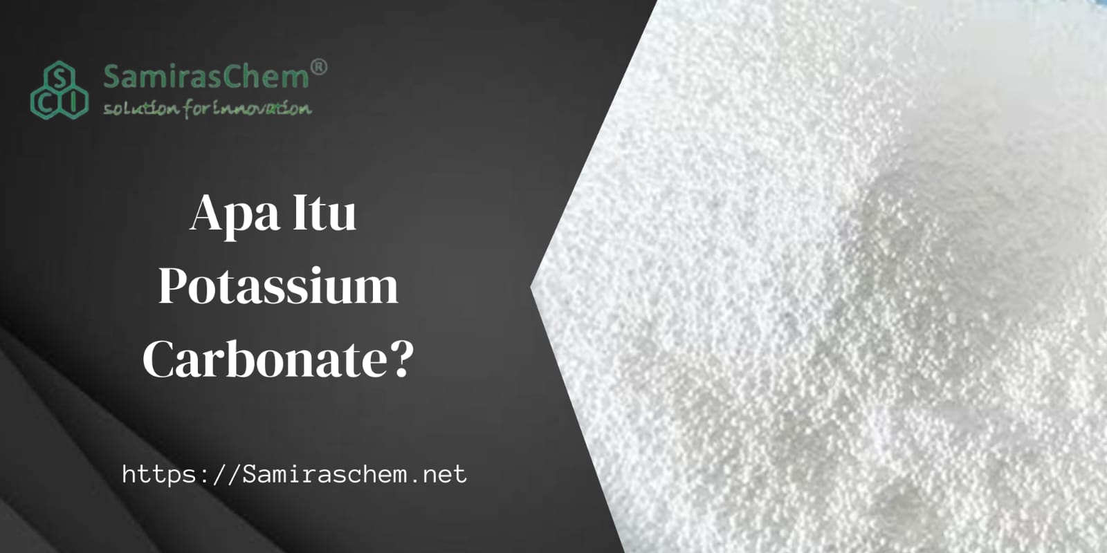 Apa Itu Potassium Carbonate